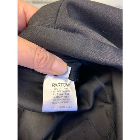 Partow Black Maurice Ankle Pants Size 0 - Picture 9 of 11